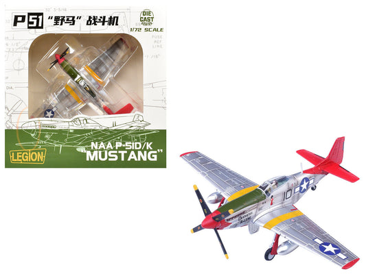 North American P-51D Mustang Aircraft "Duchess Arlene Robert Williams 100th Fighter Squadron 332nd Fighter Group Tuskegee Airmen Fifteenth Air Force Italy" (1944) United States Army Air Forces 1/72 Diecast Model Airplane by Legion LuxuryLifeWay Online Store