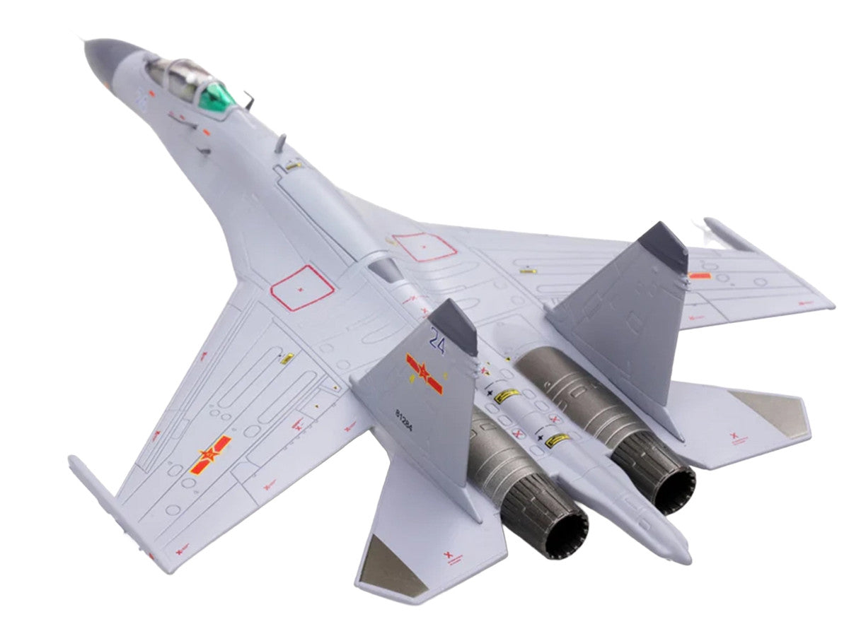 Shenyang J-11BH Yinglong Aircraft "Blue 24" (2014) People’s Liberation Army Navy Air Force 1/100 Diecast Model Airplane by Legion LuxuryLifeWay Online Store