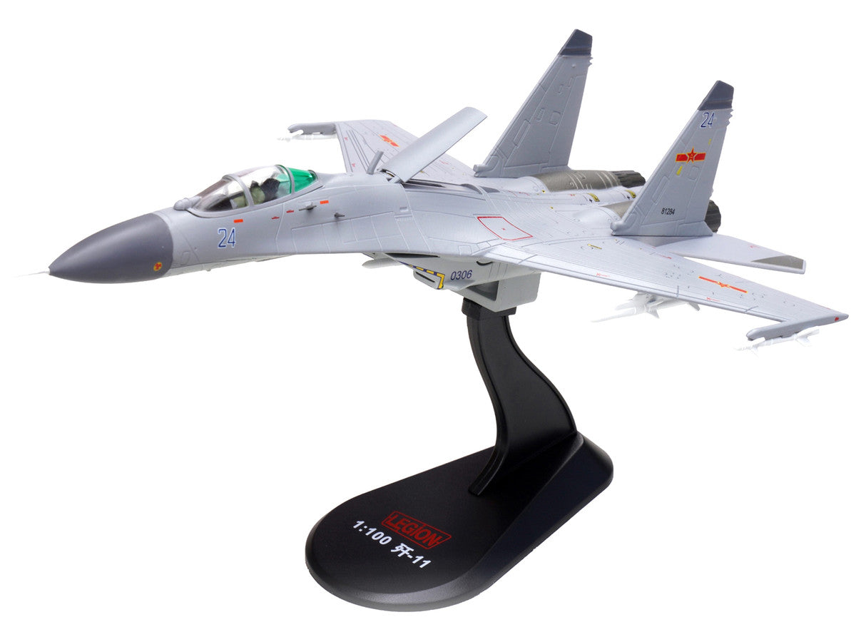 Shenyang J-11BH Yinglong Aircraft "Blue 24" (2014) People’s Liberation Army Navy Air Force 1/100 Diecast Model Airplane by Legion LuxuryLifeWay Online Store