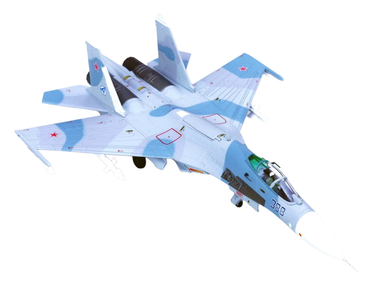Sukhoi Su-27 Flanker-B Aircraft "Blue 388 Paris Air Show" (1989) Soviet Air Force 1/100 Diecast Model Airplane by Legion LuxuryLifeWay Online Store