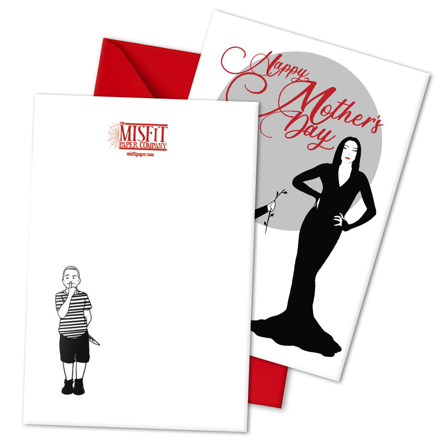 Morticia Mother's Day Card LuxuryLifeWay Online Store