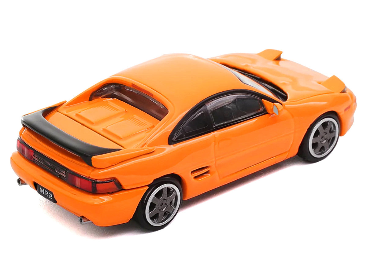 Toyota MR2 W20 RHD (Right Hand Drive) Orange 1/64 Diecast Model Car by Die Cast Team LuxuryLifeWay Online Store