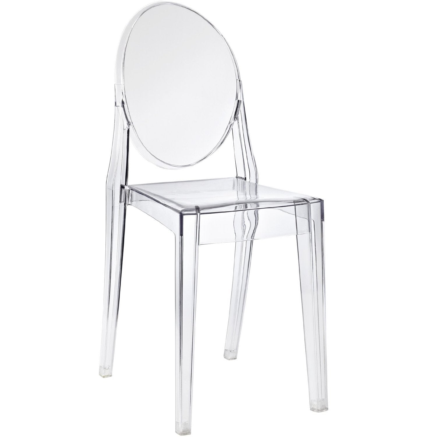 Stackable Clear Acrylic Dining Chair for Indoor or Outdoor Use LuxuryLifeWay Online Store