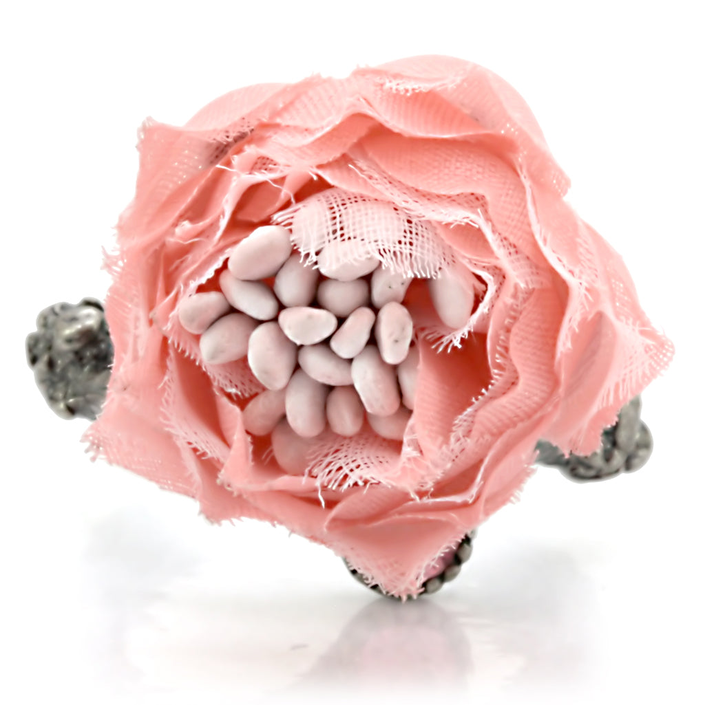 LO4746 - Antique Tone Brass Ring with Assorted in MultiColor LuxuryLifeWay Online Store