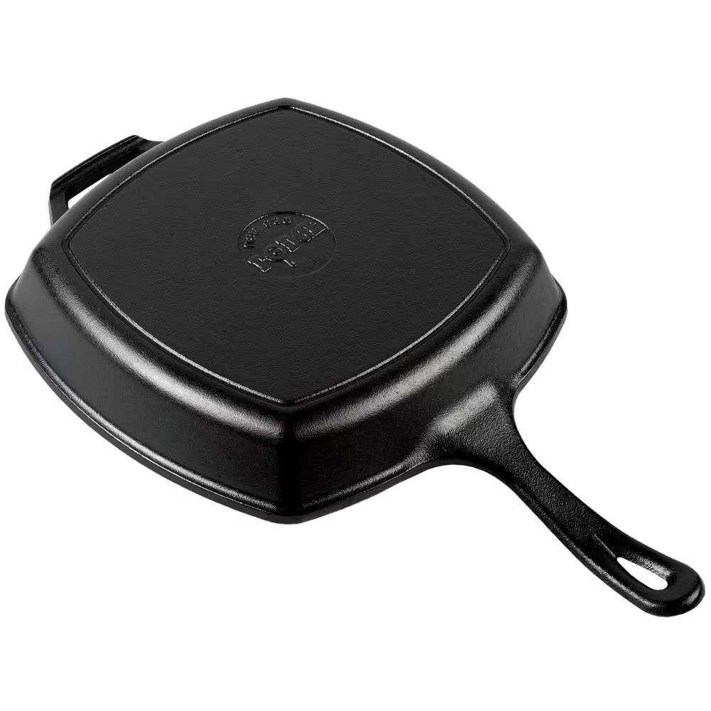 10.5-inch Square Cast Iron Skillet Frying Pan - Made in USA LuxuryLifeWay Online Store