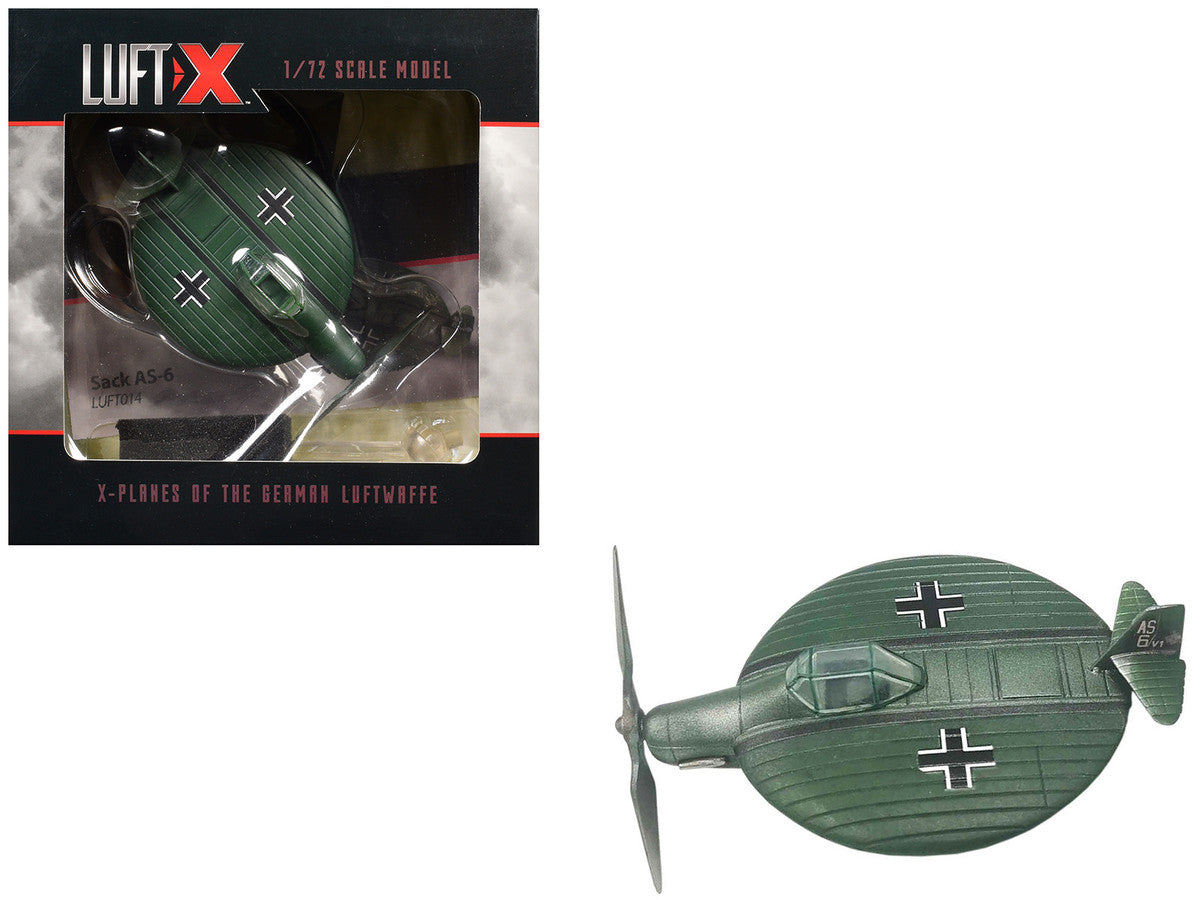 Sack AS-6 Aircraft Prototype "German Luftwaffe" 1/72 Model by Luft-X LuxuryLifeWay Online Store