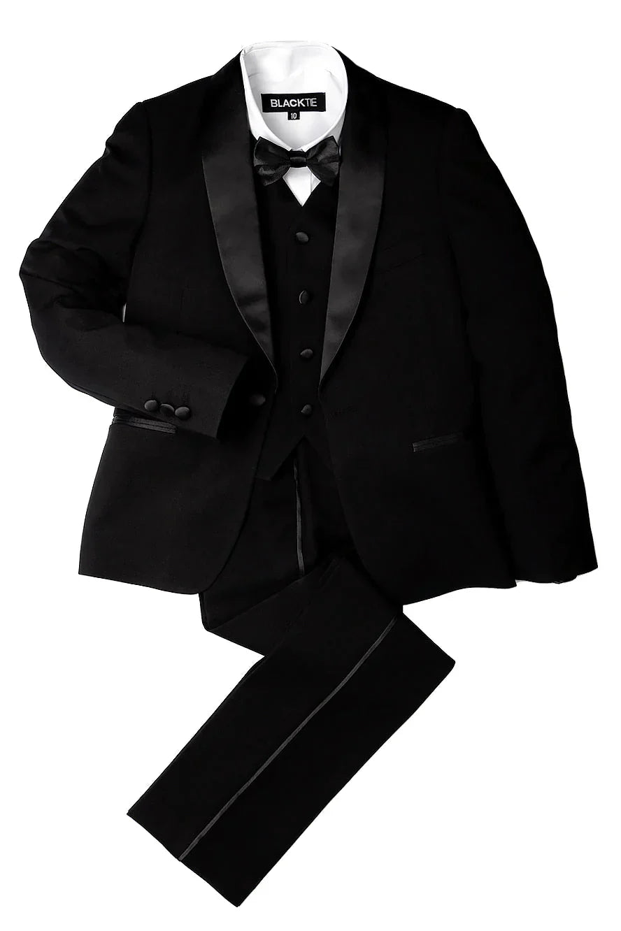 "London" Kids Tuxedo (5-Piece Set) LuxuryLifeWay Online Store