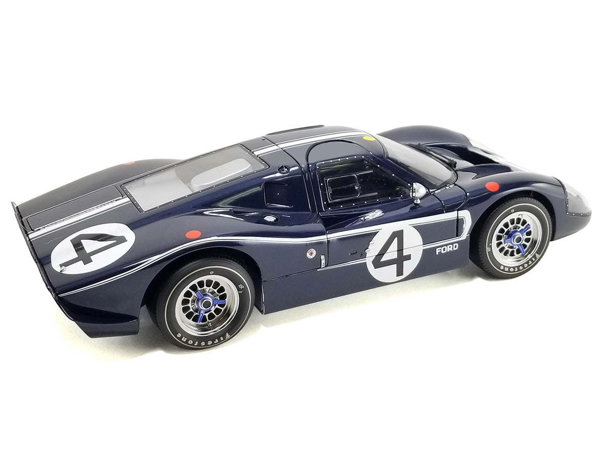 Ford GT40 MKIV #4 Denny Hulme - Lloyd Ruby "Holman & Moody" "24 Hours of Le Mans" (1967) "Masterpiece Collection" 1/12 Diecast Model Car by ACME LuxuryLifeWay Online Store