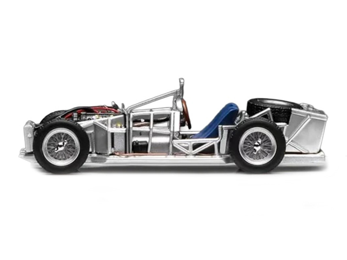 Spaceframe with Engine Raw Metal 1/64 Diecast Model Car by MotorHelix LuxuryLifeWay Online Store
