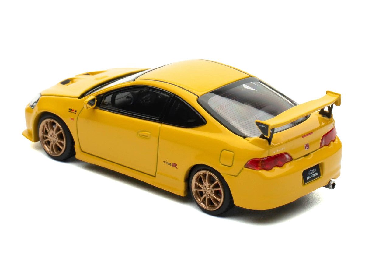 Honda Integra Type R (DC5) MUGEN RHD (Right Hand Drive) Phoenix Yellow 1/64 Diecast Model Car by MotorHelix LuxuryLifeWay Online Store