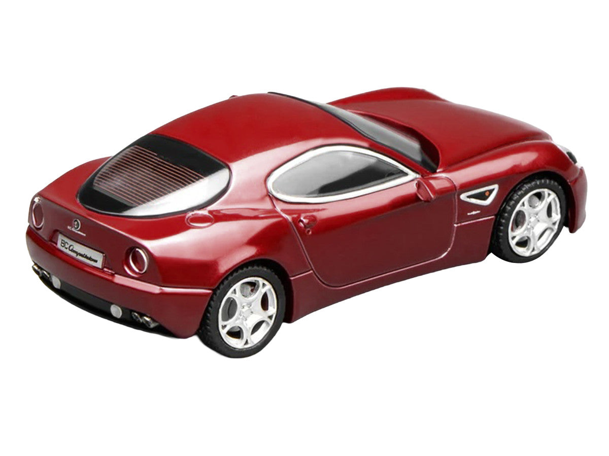 2008 Alfa Romeo 8C Competizione Competition Red Metallic 1/64 Diecast Model Car by MotorHelix LuxuryLifeWay Online Store