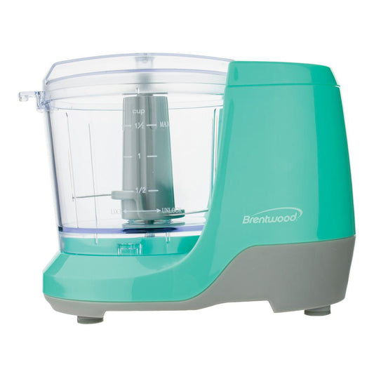 Brentwood 1.5 Cup Mini Food Chopper in Blue LuxuryLifeWay Online Store