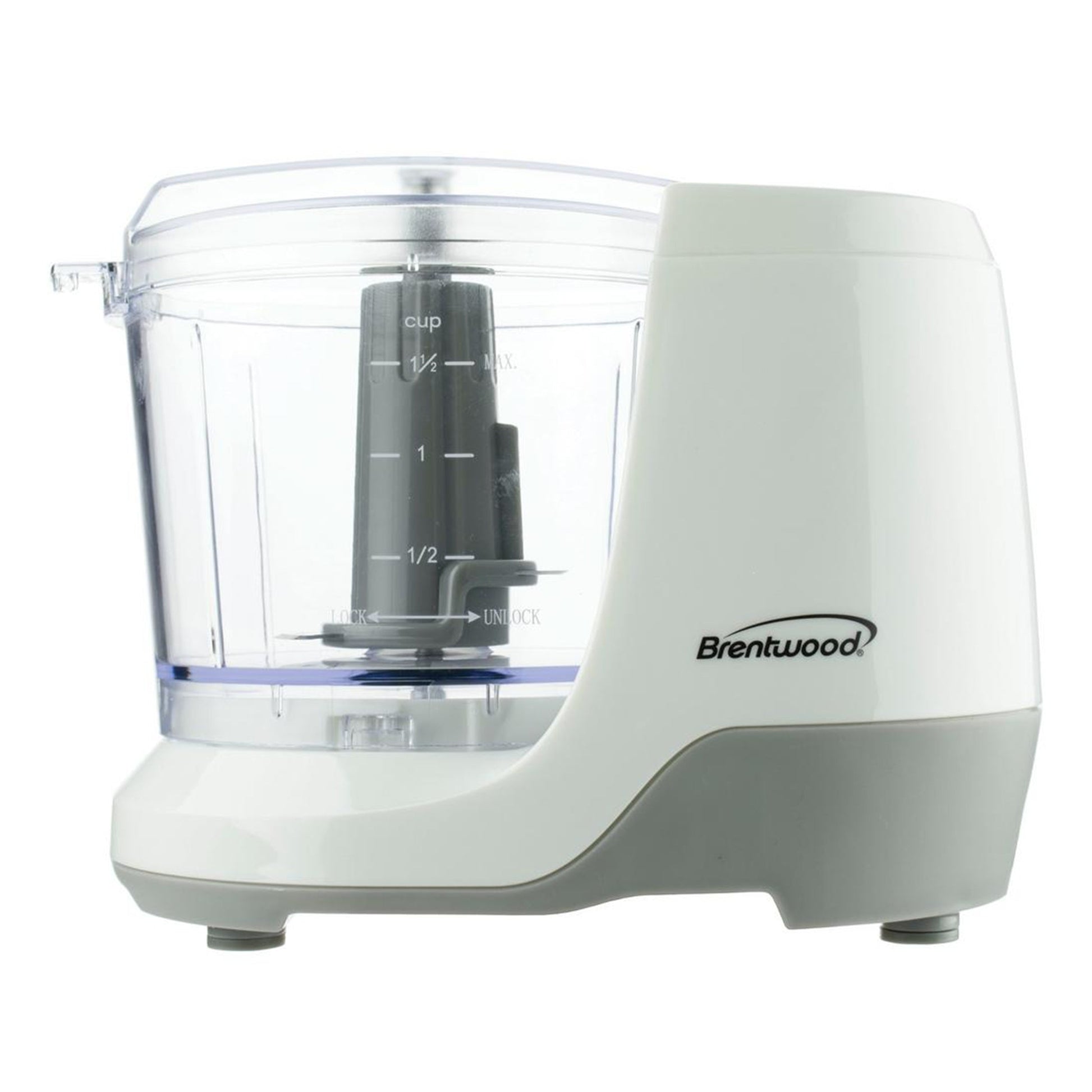 Brentwood 1.5 Cup Mini Food Chopper in White LuxuryLifeWay Online Store