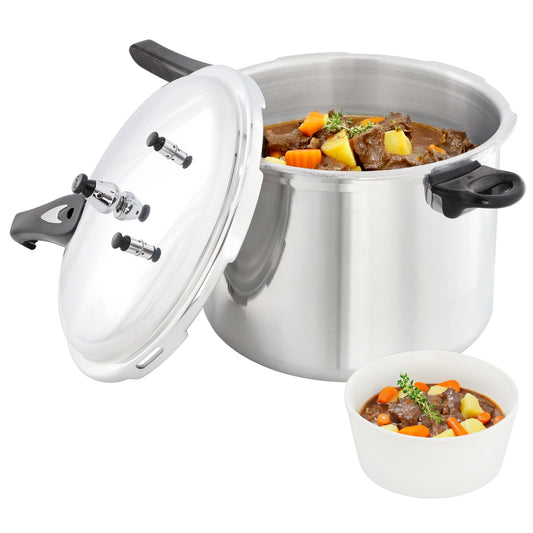 MegaChef 11.5 Quart Induction and Stovetop Pressure Cooker with Steamer LuxuryLifeWay Online Store