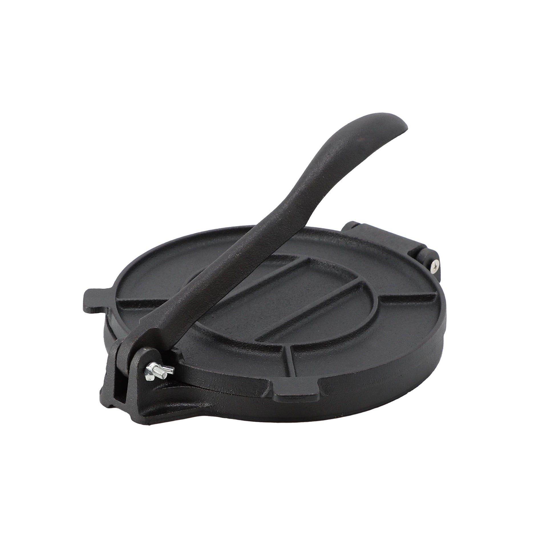 Megachef 7.9 Inch Heavy Duty Round Cast Iron Tortilla Maker Press LuxuryLifeWay Online Store