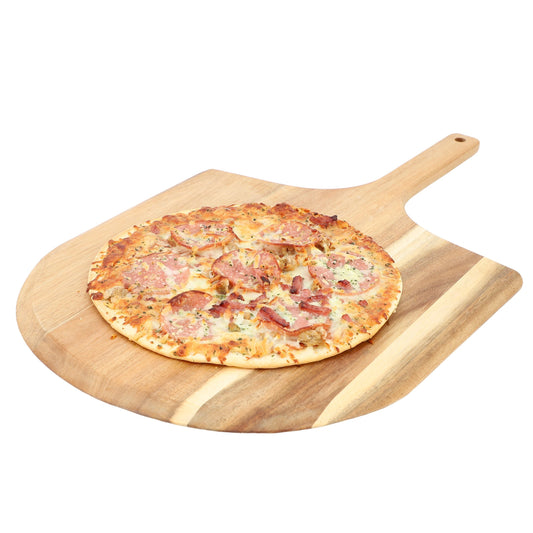 MegaChef Acacia Wood Pizza Peel and Serving Board LuxuryLifeWay Online Store