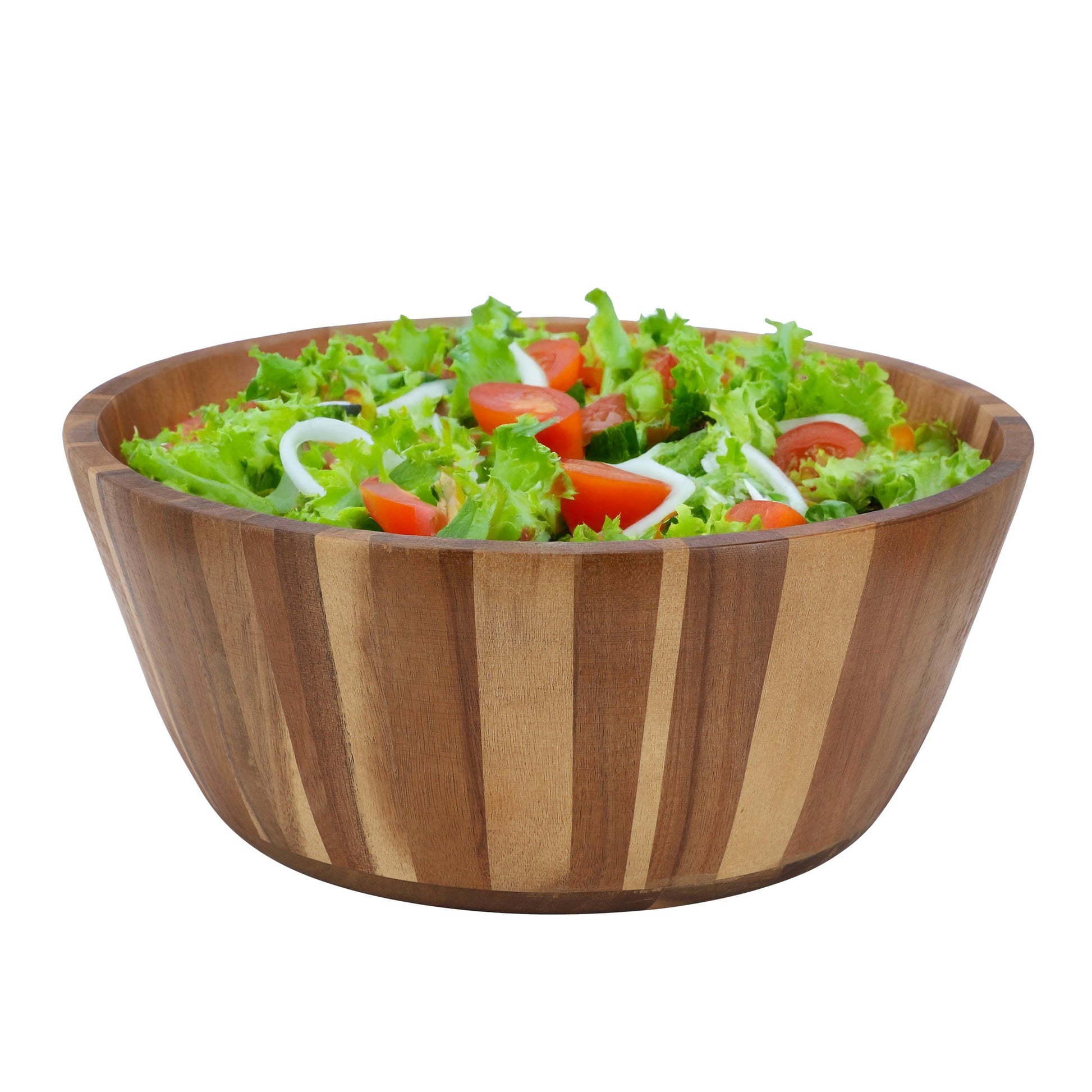 MegaChef 13.8 Inch Jumbo Acacia Wood Salad Bowl LuxuryLifeWay Online Store