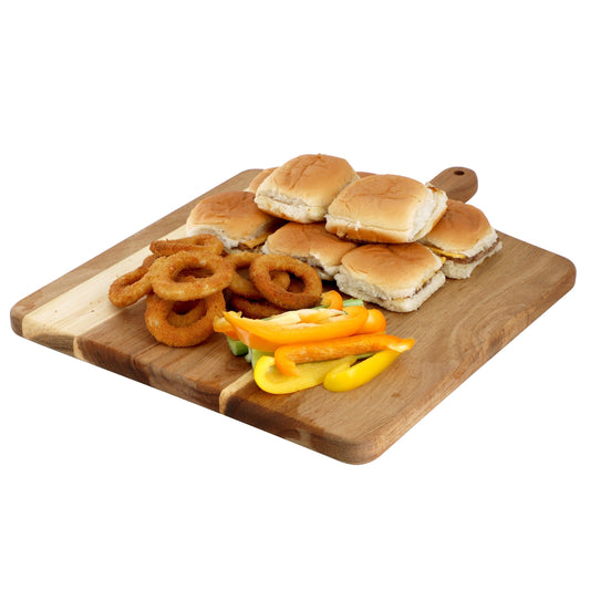 MegaChef 13 Inch Acacia Wood Square Serving Board LuxuryLifeWay Online Store