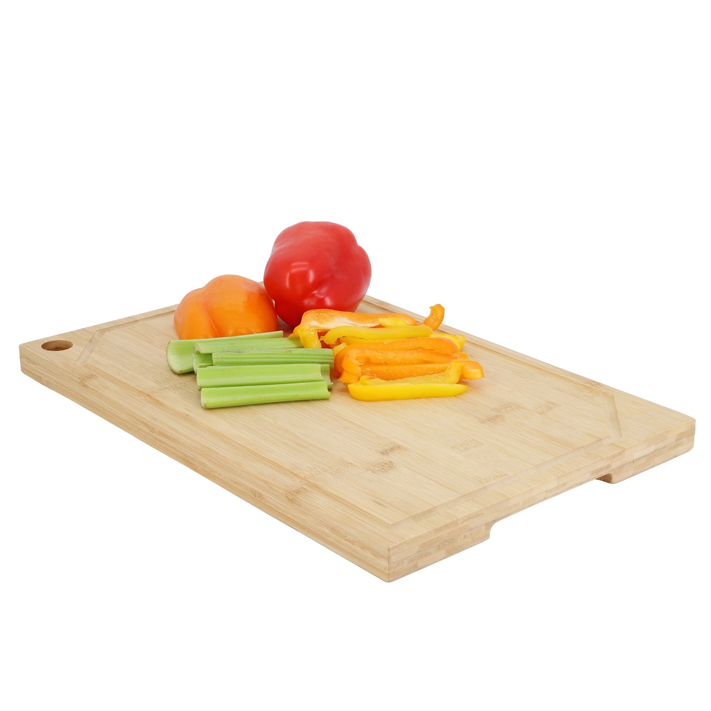 MegaChef 17.5 x 12 Inch Bamboo Wood Cutting Board LuxuryLifeWay Online Store