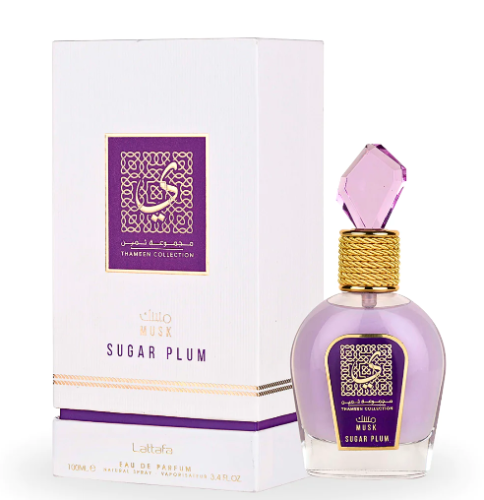 Lattafa Musk Sugar Plum Thameen Collection Eau De Parfum LuxuryLifeWay Online Store