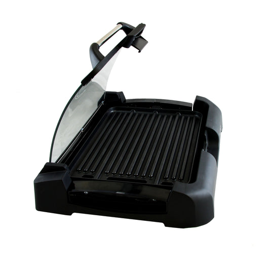 Megachef Reversible Indoor Grill and Griddle with Removable Glass Lid LuxuryLifeWay Online Store