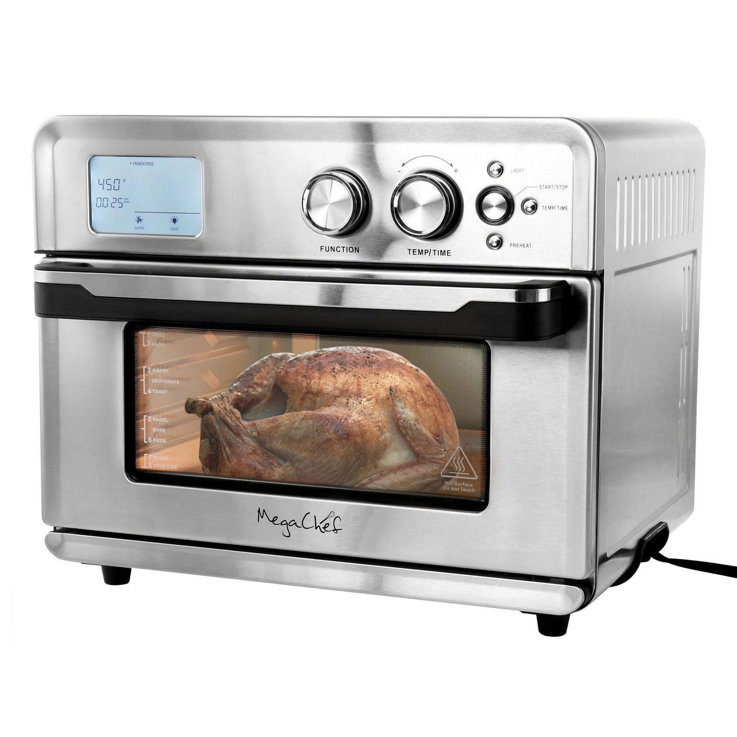 MegaChef Multifunction Air Fryer Toaster Oven with 21 Presets LuxuryLifeWay Online Store