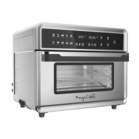 MegaChef 10 in 1 Electronic Multifunction 360 Degree Hot Air Technology Countertop Oven LuxuryLifeWay Online Store