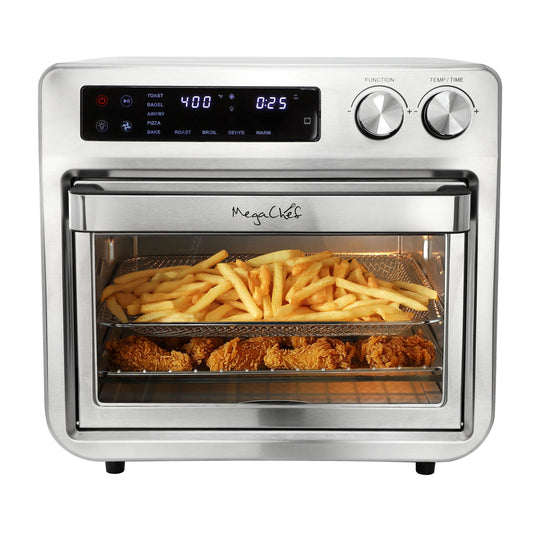 MegaChef 26.4 Quart Digital Electric Multi-Function Air Fryer and Counter Top Oven LuxuryLifeWay Online Store