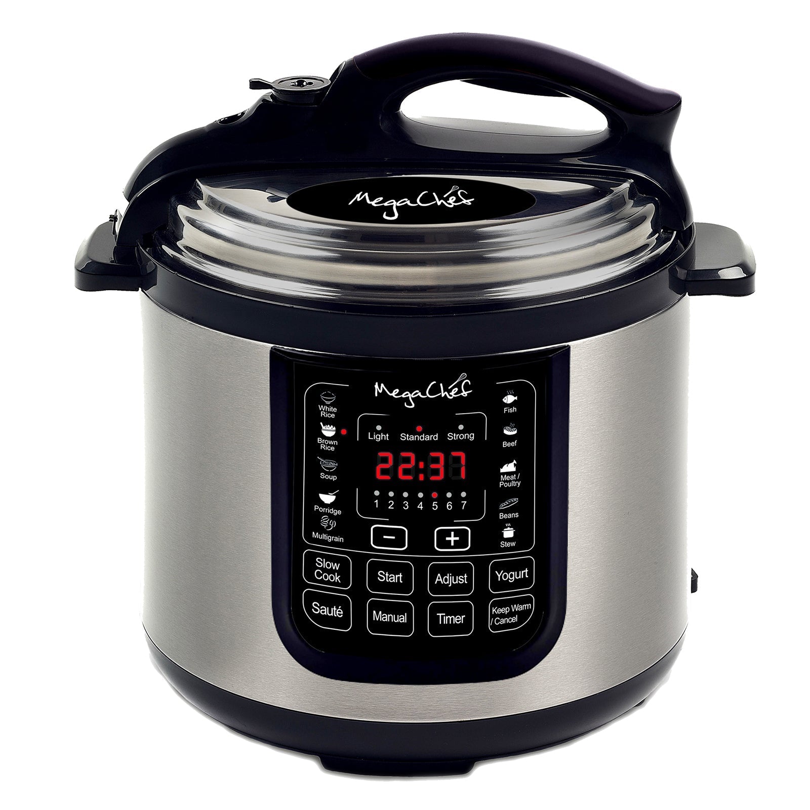 Megachef 8 Quart Digital Pressure Cooker with 13 Pre-set Multi Function Features LuxuryLifeWay Online Store