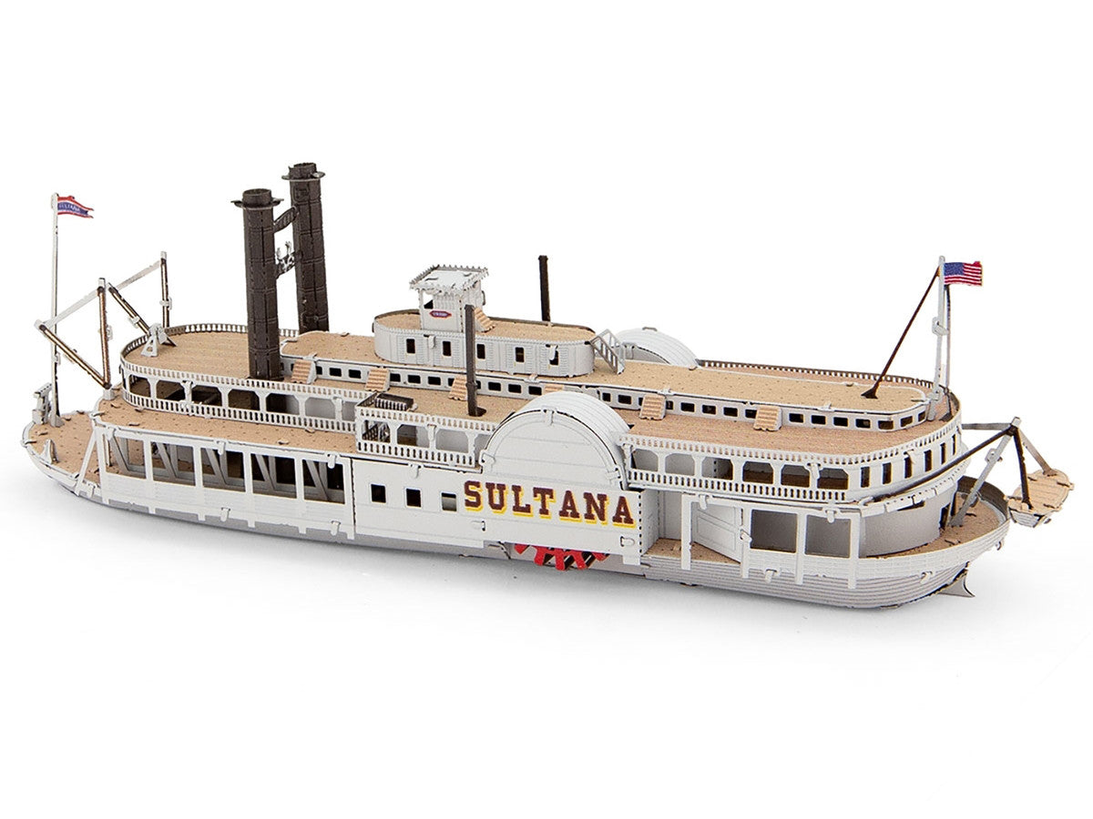 Model Kit Sultana Steamboat (Moderate Difficulty) Steel Model by Metal Earth LuxuryLifeWay Online Store