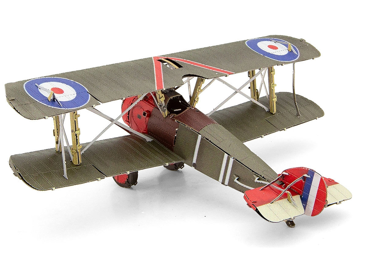 Model Kit Sopwith Camel Aircraft "World War I" British Royal Flying Corps (Moderate Difficulty) Steel Model by Metal Earth LuxuryLifeWay Online Store