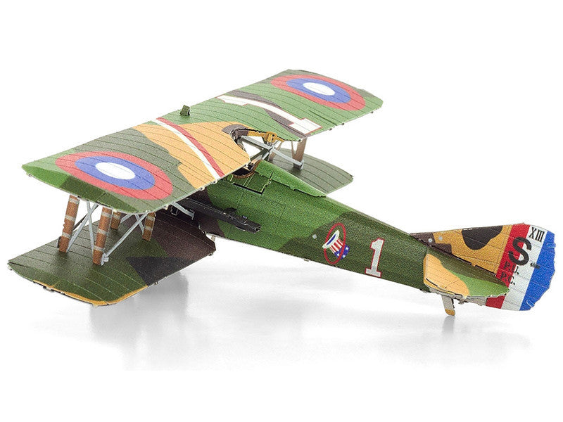 Model Kit SPAD S.XIII Fighter Aircraft "World War I" French Air Force (Moderate Difficulty) Steel Model by Metal Earth LuxuryLifeWay Online Store