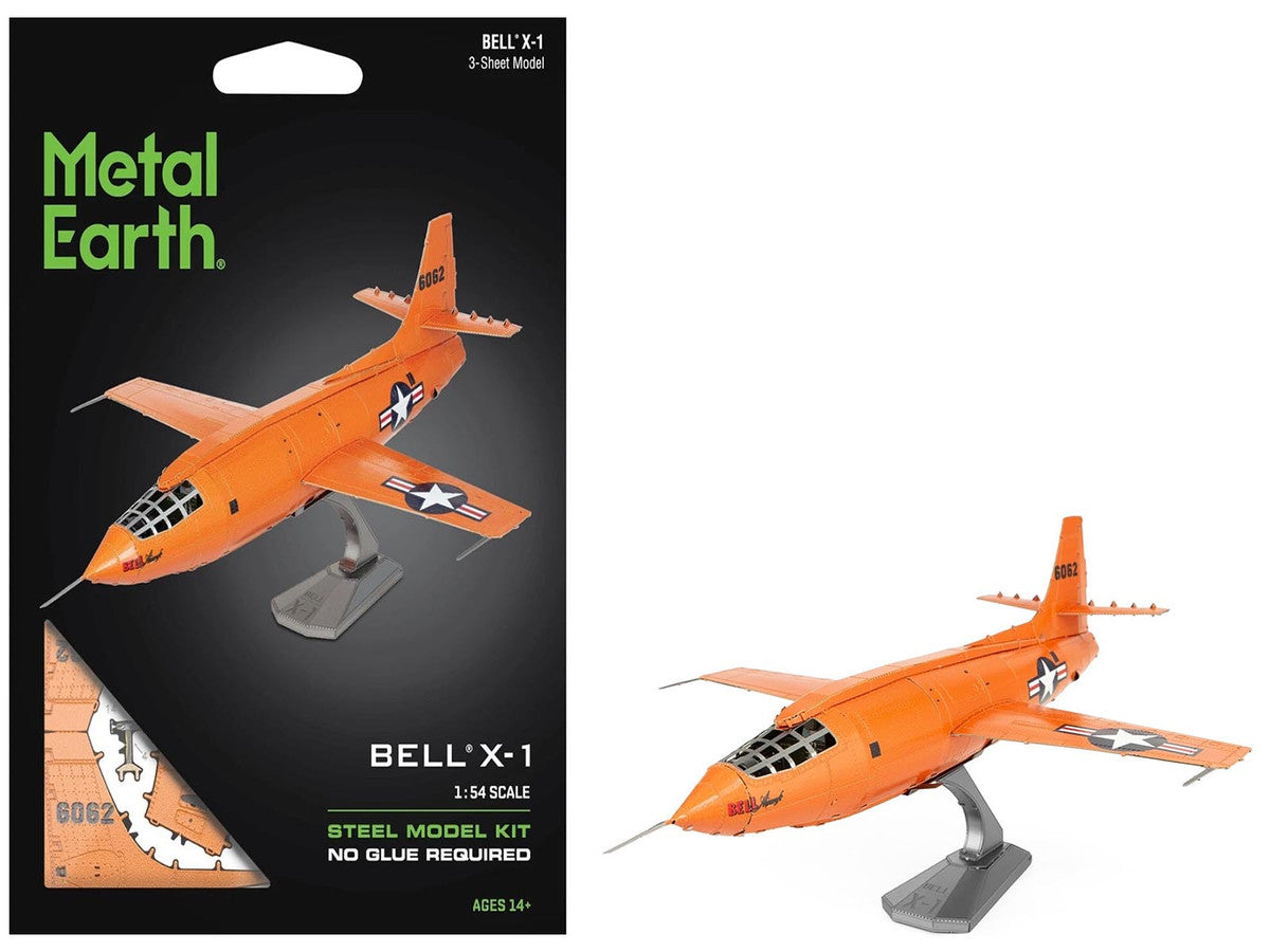 Model Kit Bell X-1 Aircraft "United States Air Force" (Moderate Difficulty) Steel Model by Metal Earth LuxuryLifeWay Online Store
