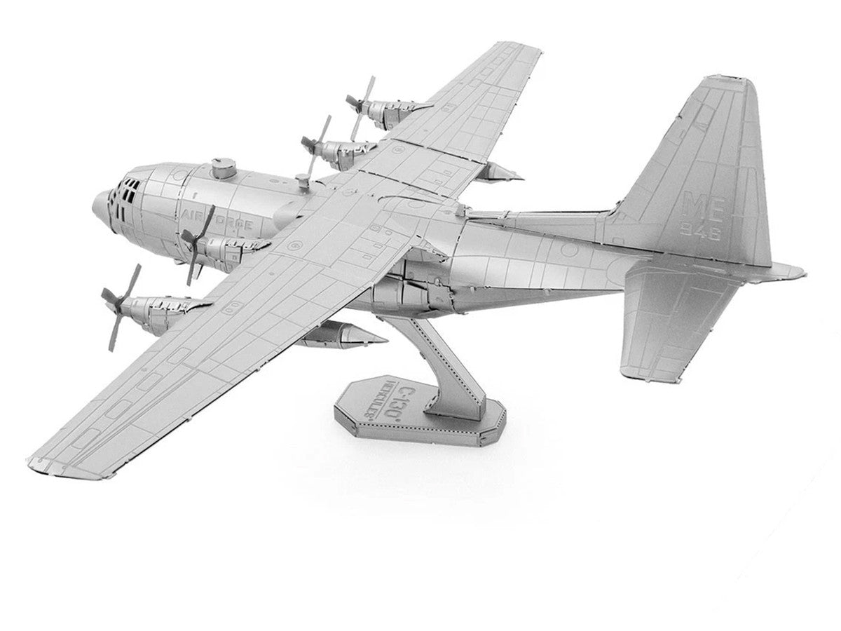 Model Kit Lockheed C-130 Hercules Transport Aircraft "United States Air Force" (Moderate Difficulty) Steel Model by Metal Earth LuxuryLifeWay Online Store