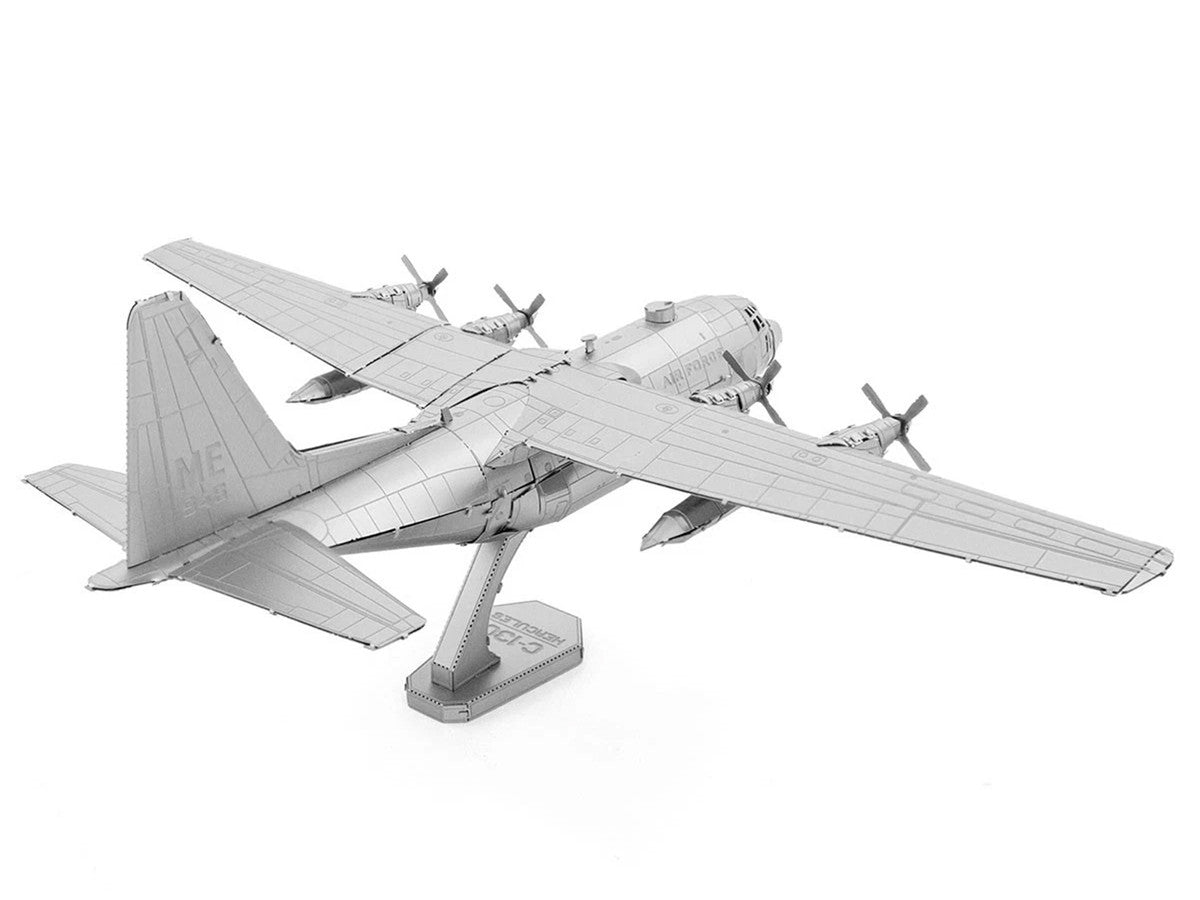 Model Kit Lockheed C-130 Hercules Transport Aircraft "United States Air Force" (Moderate Difficulty) Steel Model by Metal Earth LuxuryLifeWay Online Store