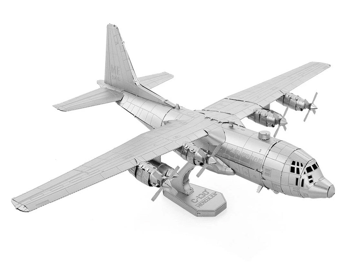 Model Kit Lockheed C-130 Hercules Transport Aircraft "United States Air Force" (Moderate Difficulty) Steel Model by Metal Earth LuxuryLifeWay Online Store