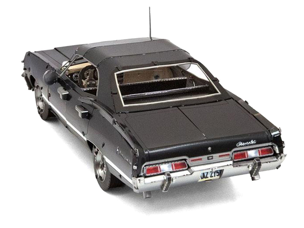 Model Kit 1967 Chevrolet Impala Black (Moderate Difficulty) Steel Model by Metal Earth LuxuryLifeWay Online Store