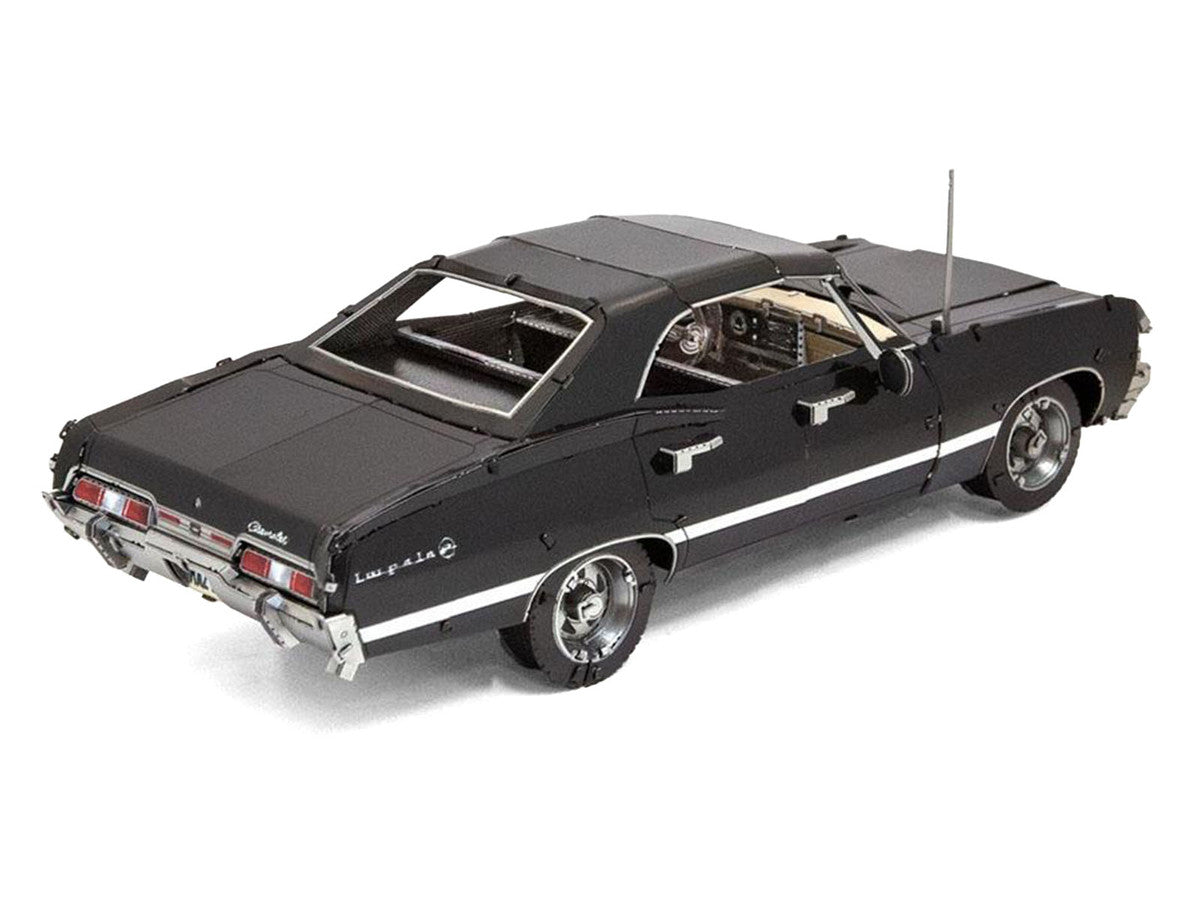 Model Kit 1967 Chevrolet Impala Black (Moderate Difficulty) Steel Model by Metal Earth LuxuryLifeWay Online Store
