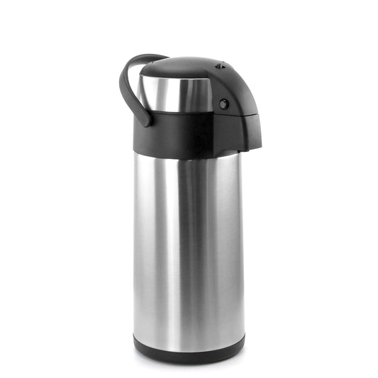 MegaChef 5.3 Quart Stainless Steel Airpot Hot Water Dispenser for Coffee and Tea LuxuryLifeWay Online Store