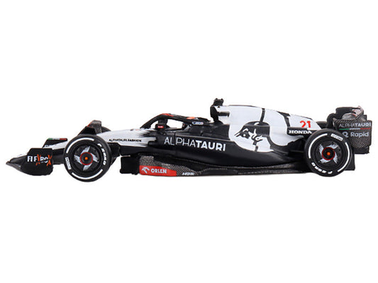 AlphaTauri AT04 #21 Nyck de Vries Formula One F1 "Australian GP" (2023) Limited Edition 1/64 Diecast Model Car by Mini GT LuxuryLifeWay Online Store