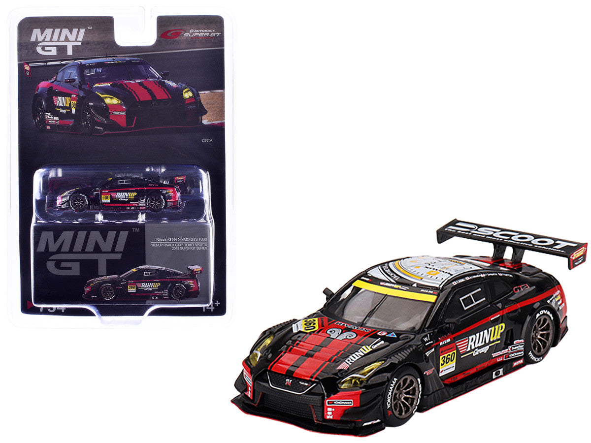 Nissan GT-R NISMO GT3 #360 Takayuki Aoki - Atsushi Tanaka - Takuya Otaki - Yusaku Shibata "Tomei Sports" "Super GT Series" (2023) Limited Edition 1/64 Diecast Model Car by Mini GT LuxuryLifeWay Online Store