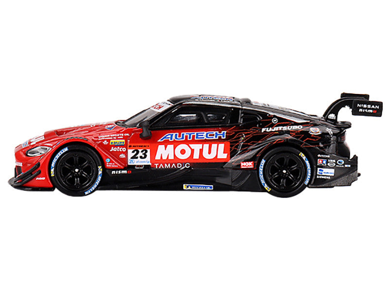 Nissan Z GT500 #23 Tsugio Matsuda - Ronnie Quintarelli "NISMO" "Super GT Series" (2023) Limited Edition 1/64 Diecast Model Car by Mini GT LuxuryLifeWay Online Store