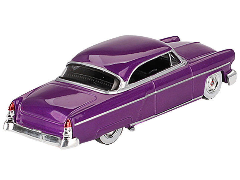 1954 Lincoln Capri Hot Rod Purple Metallic Limited Edition to 3600 pieces Worldwide 1/64 Diecast Model Car by Mini GT LuxuryLifeWay Online Store