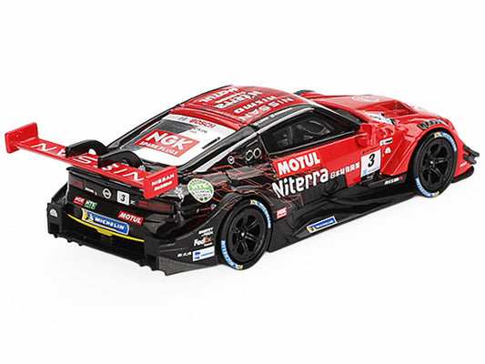 Nissan Z GT500 #3 Katsumasa Chiyo - Mitsunori Takaboshi "Niterra MOTUL Z - NDDP Racing" "Super GT Series" (2023) Limited Edition 1/64 Diecast Model Car by Mini GT LuxuryLifeWay Online Store