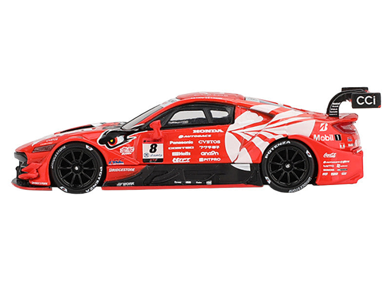 Honda NSX-GT "Type S" GT500 #8 Tomoki Nojiri - Toshiki Oyu "ARTA" "Super GT Series" (2023) Limited Edition 1/64 Diecast Model Car by Mini GT LuxuryLifeWay Online Store