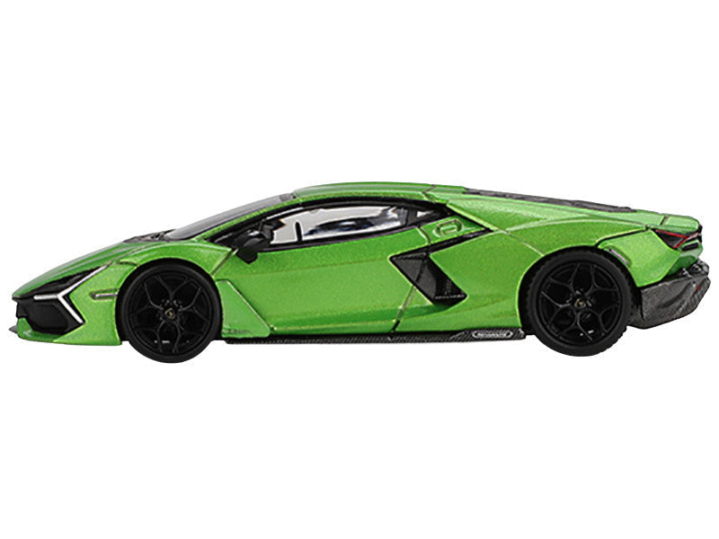 Lamborghini Revuelto Verde Selvans Green Metallic Limited Edition 1/64 Diecast Model Car by Mini GT LuxuryLifeWay Online Store