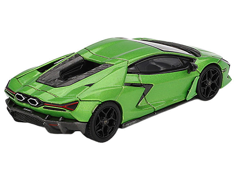 Lamborghini Revuelto Verde Selvans Green Metallic Limited Edition 1/64 Diecast Model Car by Mini GT LuxuryLifeWay Online Store