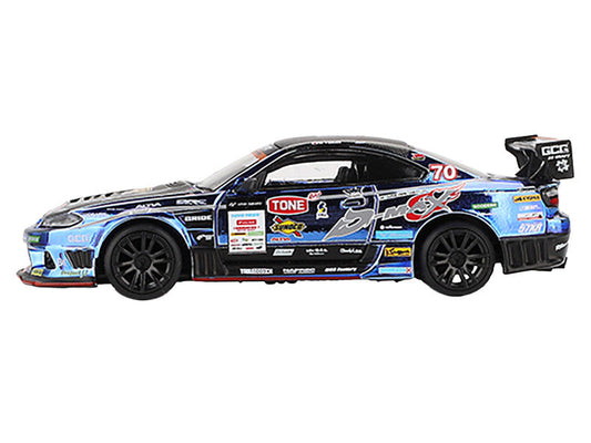 Nissan Silvia (S15) D-MAX RHD (Right Hand Drive) #70 Masashi Yokoi "D-MAX Racing" "D1 Grand Prix" (2023) Limited Edition 1/64 Diecast Model Car by Mini GT LuxuryLifeWay Online Store