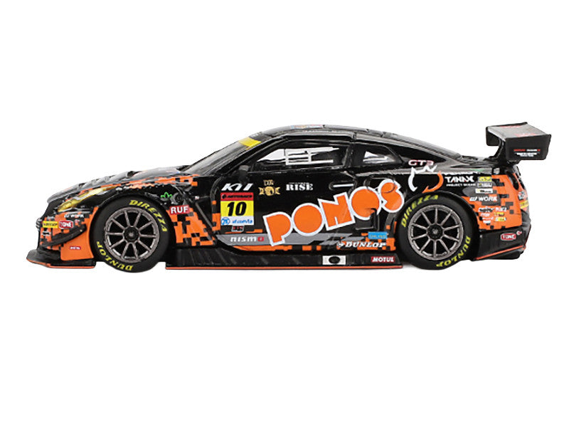 Nissan GT-R NISMO GT3 #10 Hironobu Yasuda - Riki Okusa "PONOS GAINER" "Super GT Series" (2023) Limited Edition 1/64 Diecast Model Car by Mini GT LuxuryLifeWay Online Store