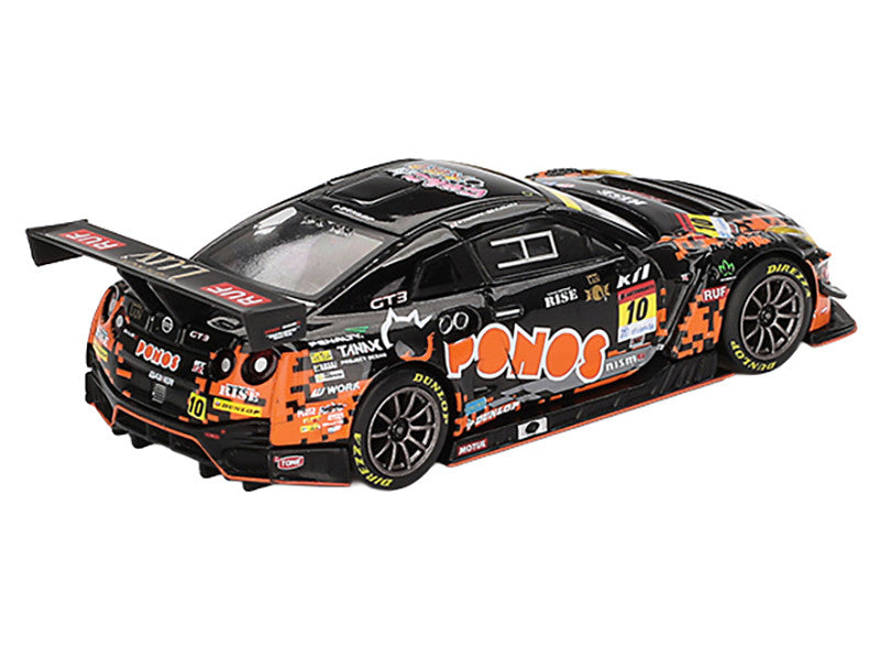 Nissan GT-R NISMO GT3 #10 Hironobu Yasuda - Riki Okusa "PONOS GAINER" "Super GT Series" (2023) Limited Edition 1/64 Diecast Model Car by Mini GT LuxuryLifeWay Online Store